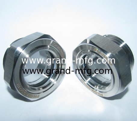 männliche BSP G-Faden 1 1/4 Zoll 1 3/4 &quot; Qualität Edelstahl Stiere Augensichtbrille für industrielle PUMPEN