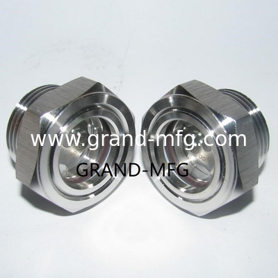 männliche BSP G-Faden 1 1/4 Zoll 1 3/4 &quot; Qualität Edelstahl Stiere Augensichtbrille für industrielle PUMPEN