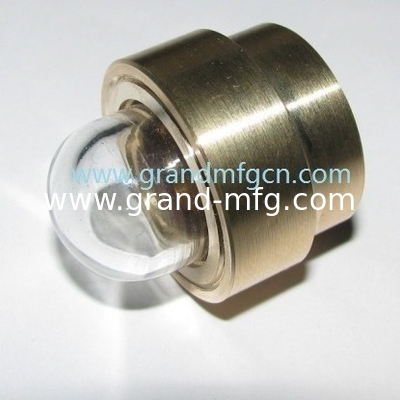 NPT 1/2 INCH klare Kuppel Sichtglas Hex-Schraube-in Ölstand Sichtglas Ölstandsmessung Indikatoren mit Gewinde Sperre