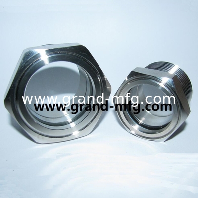 NPT 2 Zoll Edelstahl SS316 SS304 Beobachtungsverdampfer Ölstand Sichtbrille OEM-Service keine Veredelung GM-SSN10 GM-SSN20 GM-SSM60 GM-SSN114 GM-SSM26