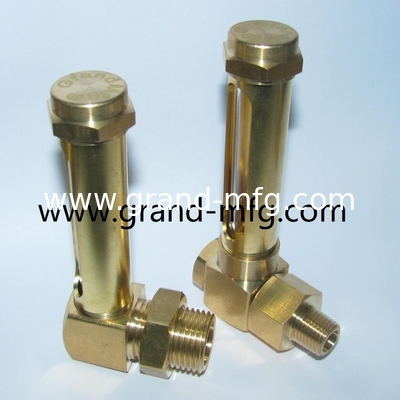 Metrische Schleife M12X1 M16X1.5 M18X1.5 Messölstandmessgerät für Hydraulikölbehälter männliche Schleife Flüssigkeitsstandsindikator Getriebe Ölsichtglas