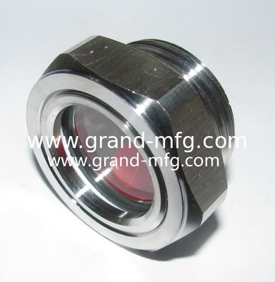 1&quot; NPT Liquid Level Sight Glass für das BHO-System SS304 80 bar Edelstahl Liquid Sight Glass für verschiedene Anwendungen NPT NPTF UNC UNF Metrische und BSP G-Fadenoptionen