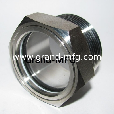 G 2&quot; BSP 1&quot; Hochdruck-Ölsichtbrille aus Edelstahl SS304 80 bar OEM- und ODM-Service GM-SSG10 GM-SSN20 GM-SSG12 GM-SSN38