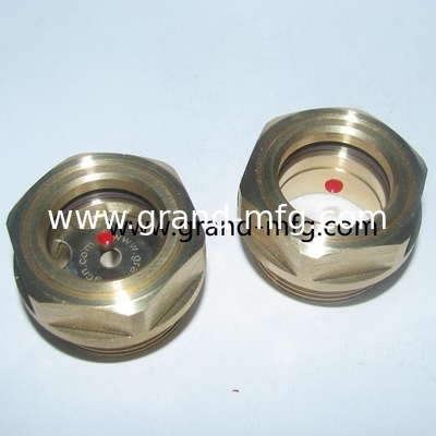 BSP G2 Zoll 2-1/2 Messing Ölpegel Sichtglas Beobachtung Sicht Stecker Ölpegel Sichtbrille OEM-Service ohne Veredelung
