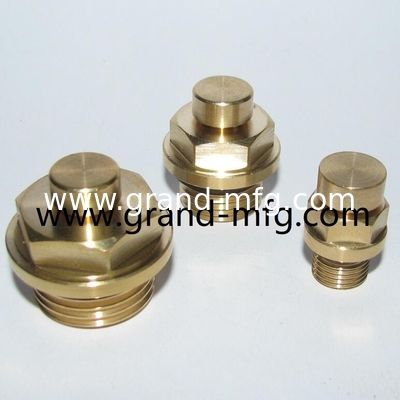 NPT männliche Faden 1/8 1/2 1 Zoll natürliche Messing Atemventilationsstecker Luft freigesetzt Stecker GM-BVN12 GM-BVN18 GM-BVN38