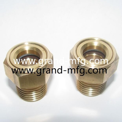 NPT männlicher Faden 1/2 3/4 1-1/4 1-1/2 2 Zoll Bulls Eye Öl Sichtglas Lieferant Sichtport Flüssigkeitsniveaumessgerät GM-BN34