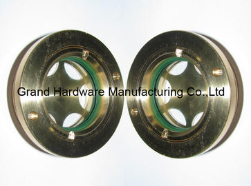 Kreisförmiges Ölglas mit gehärtetem Glasfenster,NPT 3/8, 1/2, 3/4,1 INCH, ohne Veredelung