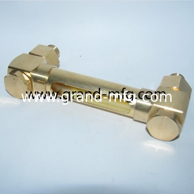 männliche NPT BSP-Draht 1/4 INCH Messing Ölstandsschau für hydraulische Ölbehälter und Leistungsübertragung