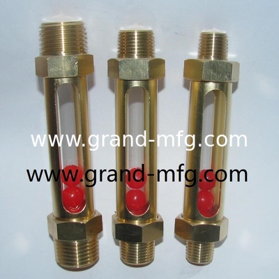 männliche NPT BSP-Draht 1/4 INCH Messing Ölstandsschau für hydraulische Ölbehälter und Leistungsübertragung