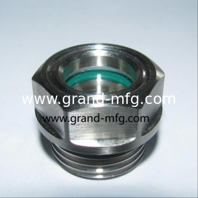 1&quot; NPT Liquid Level Sight Glass für das BHO-System SS304 80 bar Edelstahl Liquid Sight Glass für verschiedene Anwendungen NPT NPTF UNC UNF Metrische und BSP G-Fadenoptionen