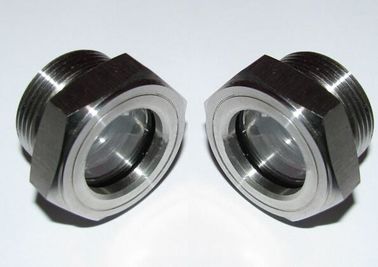 Luftkompressor aus Stahl mit Ölsichtglas