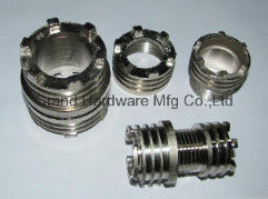 Messing-Einbauteile, OEM-Brass-Bearbeitete Teile, kundenspezifische Messing-Präzisionsteile, guter Lieferant in China
