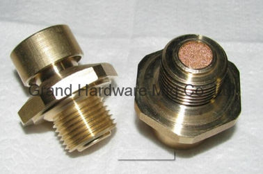 NPT BSP(G) Metrische Gewinde 3/8&quot; 1/2&quot; 3/4&quot; 1&quot;Brass Breather Vent Plugs Luftentladungsventile widerstehen 0,15 bar Druck OEM