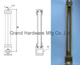 männliche NPT BSP-Draht 1/4 INCH Messing Ölstandsschau für hydraulische Ölbehälter und Leistungsübertragung