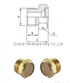 BSP 3/4 Zoll Messing Breather Vent Plug für Reduktionsmaschinen mit männlichen Gewindeanschluss