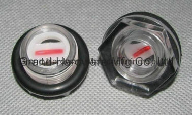 BSP G-Faden 3/4&quot;,1&quot;,Rundkopf Kunststoff Öl Sicht Ebenen für Auto Heizkörper mit Kunststofffenster