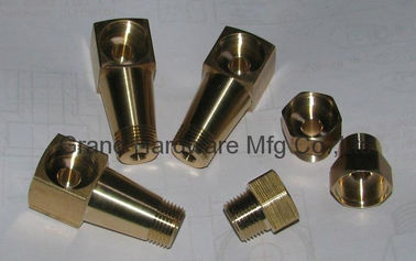 Präzisions-OEM-Dienstleistung CNC-Brassdrehteile (NPT,BSP,G-Dreh,metrische Drahtschiene sind erhältlich)