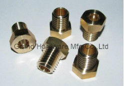 Präzisions-OEM-Dienstleistung CNC-Brassdrehteile (NPT,BSP,G-Dreh,metrische Drahtschiene sind erhältlich)