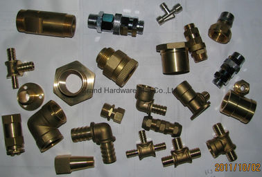 Präzisions-OEM-Dienstleistung CNC-Brassdrehteile (NPT,BSP,G-Dreh,metrische Drahtschiene sind erhältlich)