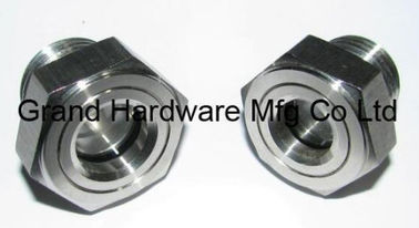 Männliche NPT-Rohrfaden 1/2&quot;, 3/4&quot;, 1&quot; 2&quot; Edelstahl 316 Ölsichtglas mit Borosilikatglas