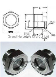 Männliche NPT-Rohrfaden 1/2&quot;, 3/4&quot;, 1&quot; 2&quot; Edelstahl 316 Ölsichtglas mit Borosilikatglas