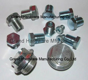 M27 NPT 1/2 INCH Magnetische Ölabflusssteckdosen, männliche NPT BSP Metrisches Gewinde, Nickelplattiert