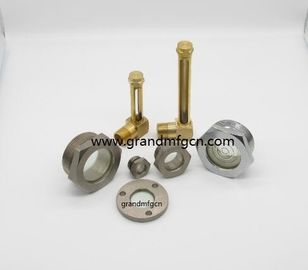 männliche BSP-Garn 1-1/4&quot; aus Stahl geschmolzenen Sichtfenstern,Indikatoren mit Naturglas