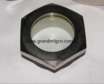 männliche BSP-Garn 1-1/4&quot; aus Stahl geschmolzenen Sichtfenstern,Indikatoren mit Naturglas