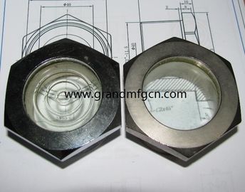 NPT,BSP(G-Faden), Metrischer Faden 1/2&quot;,3/8&quot;1/4,1&quot;,11/4&quot;,11/2&quot;,13/4&quot;,2&quot; Stahlölstandsmessgeräte,professionell in China