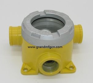 Gasleckage Sicherheitswarnsystem Aluminiumgussgehäuse, OEM- und ODM-Service