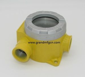 Gasleckage Sicherheitswarnsystem Aluminium-Gussgehäuse, OEM- und ODM-Service