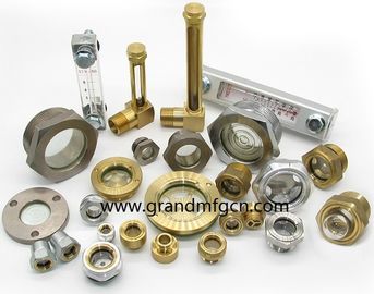 Kunststoffölspiegelindikator / Hydraulikölspiegelindikator aus Aluminium mit Spiegelzeichen für Dünnwandbehälter