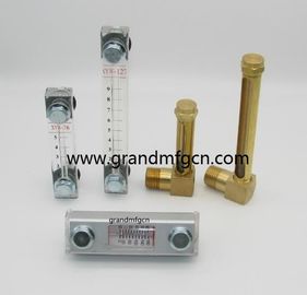 Kunststoffölspiegelindikator / Hydraulikölspiegelindikator aus Aluminium mit Spiegelzeichen für Dünnwandbehälter