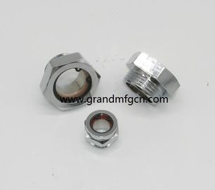 männliche NPT-Garn 1 &quot; 1 1/4 &quot; 1 1/2 &quot; 2 &quot; Kohlenstoffstahl Blickloch Sichtbrille Nickelplattiert,OEM und ODM Geschäft