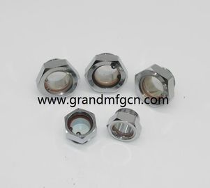 männliche NPT-Garn 1 &quot; 1 1/4 &quot; 1 1/2 &quot; 2 &quot; Kohlenstoffstahl Blickloch Sichtbrille Nickelplattiert,OEM und ODM Geschäft