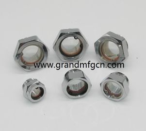 männliche NPT-Garn 1 &quot; 1 1/4 &quot; 1 1/2 &quot; 2 &quot; Kohlenstoffstahl Blickloch Sichtbrille Nickelplattiert,OEM und ODM Geschäft