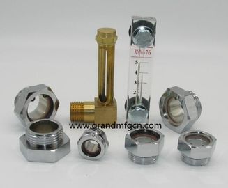 männliche NPT-Garn 1 &quot; 1 1/4 &quot; 1 1/2 &quot; 2 &quot; Kohlenstoffstahl Blickloch Sichtbrille Nickelplattiert,OEM und ODM Geschäft