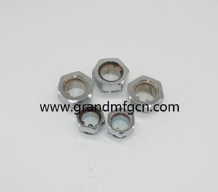 männliche NPT-Garn 1 &quot; 1 1/4 &quot; 1 1/2 &quot; 2 &quot; Kohlenstoffstahl Blickloch Sichtbrille Nickelplattiert,OEM und ODM Geschäft