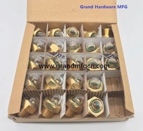 Männliche NPT-Rohrfäden 1/2 Zoll Kuppel Ölpegel Sichtbrille mit natrual Glas für Lkw-Heizkörper