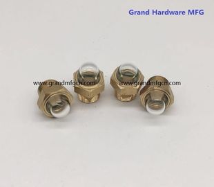 männliche NPT BSP Rohrfäden 1/2 Zoll Heizkörper Kuppel Ölstand Glassicht mit natürlichem Glas OEM und ODM-Service