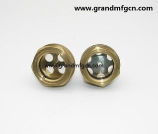 Metrisches Garn M42x1.5 M36X1.5 M33X1.5 Messing Ölpegel Sichtglas mit Edelstahlreflektor ohne Veredelung, China