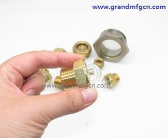 männliche NPT BSP-Rohrfäden 1/2 &quot;Kuppel Ölstand Glassicht mit natürlichem Glas OEM und ODM-Service