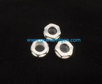 männliche BSP G-Faden kundenspezifische Bläser Aluminium Ölstand Sichtbrille mit 3mm Glas professioneller Hersteller in China