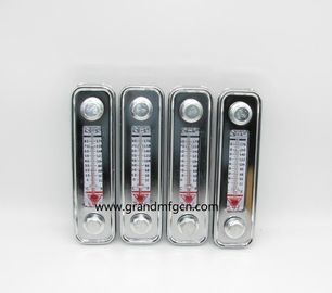 Hydraulischer Ölstandsindikator / Messgerät aus Legiert Aluminium mit Thermometerstandsmarkierungen für Dünnwandbehälter