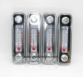 Hydraulischer Ölstandsindikator / Messgerät aus Legiert Aluminium mit Thermometerstandsmarkierungen für Dünnwandbehälter