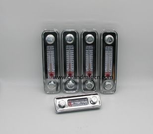 Hydraulischer Ölstandsindikator / Messgerät aus Legiert Aluminium mit Thermometerstandsmarkierungen für Dünnwandbehälter