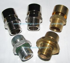 männlich Metrisches Garn M16*1.5 M18 M20 Sandstrahlungsventilationsöffnungen aus Messing für Hydraulikreservoir
