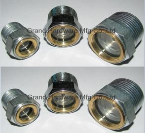 NPT-Faden 1/2&quot; 3/8&quot; 3/4&quot; 2&quot; Stahl Ölstand Lsight Glas Flüssigkeitsstandmessgerät Kompressor Sichtspiegel Hersteller China