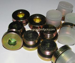 M27 NPT 3/4 INCH Magnetische Ölabflusssteckdosen, männliche NPT BSP Metrisches Gewinde, vernickelt