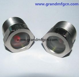 NPT 3/4&quot; BITZER Kühlschmelzglas aus Stahl mit rotem Kugel-Schmelzglas